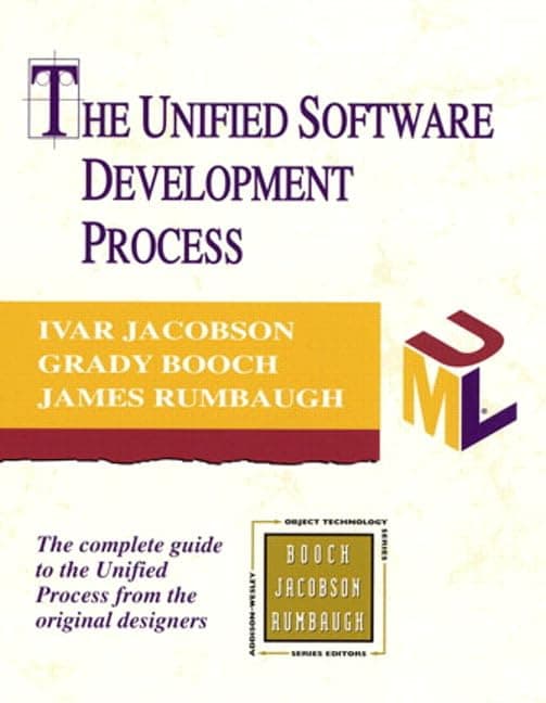 Capa do livro The Unified Software Development Process por Ivar Jacobson, Grady Booch, James Rumbaugh