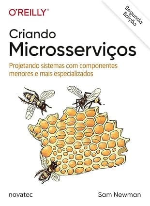 Capa do livro Criando Microsserviços por Sam Newman