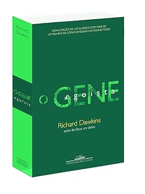 Capa do livro O gene egoísta por Richard Dawkins