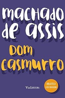 Capa do livro Dom Casmurro por Machado de Assis