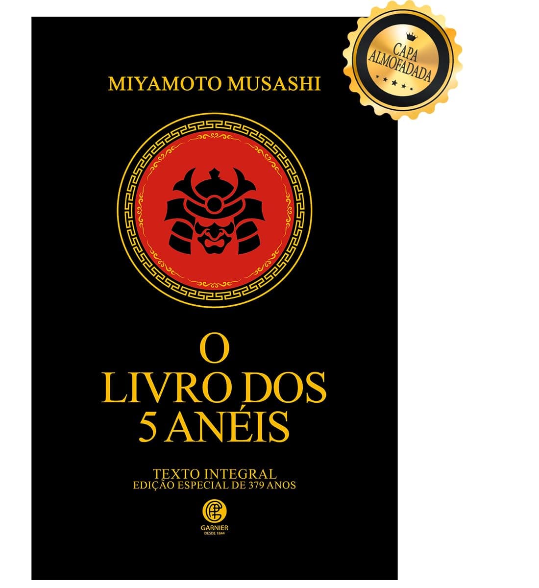 Capa do livro O Livro dos 5 Anéis por Miyamoto Musashi