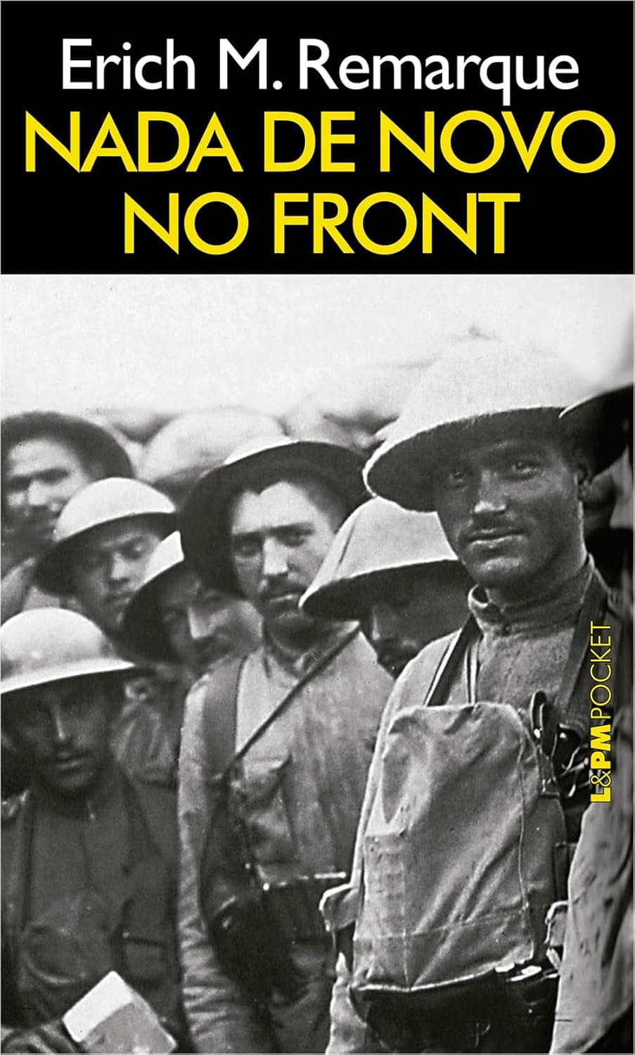 Capa do livro Nada de Novo no Front por Erich Maria Remarque