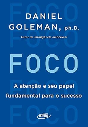 Capa do livro Foco por Daniel Goleman