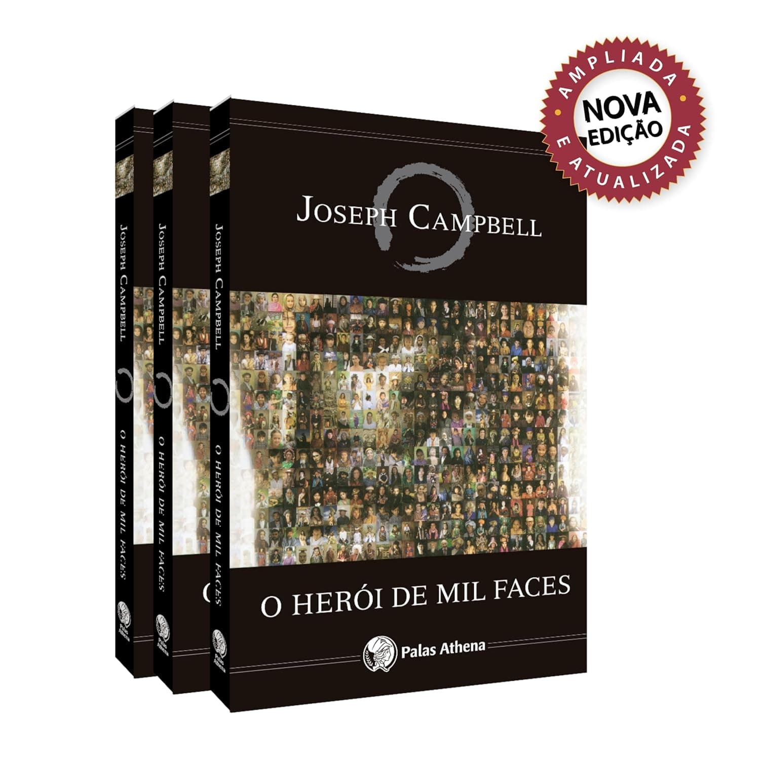 Capa do livro O Herói de mil faces por Joseph Campbell