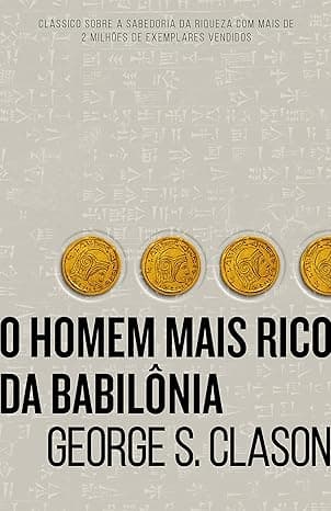 Capa do livro O homem mais rico da Babilônia por George S. Clason