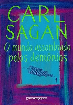 Capa do livro O mundo assombrado pelos demônios por Carl Sagan