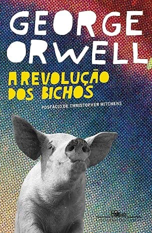 Capa do livro A revolução dos bichos – Um conto de fadas por George Orwell